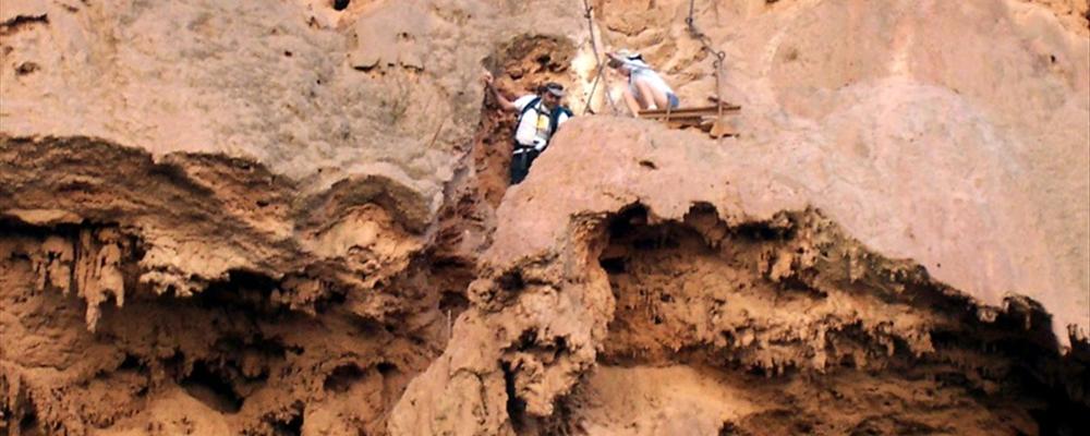 Havasu Mooney Falls climb